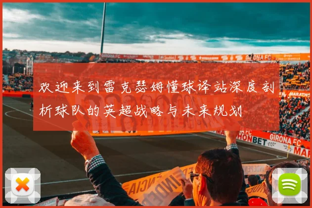 欢迎来到雷克瑟姆懂球译站深度剖析球队的英超战略与未来规划